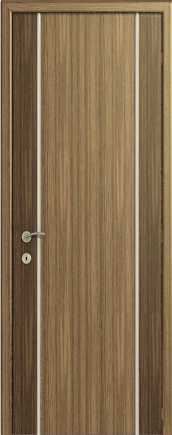 Puerta frontal de madera maciza con la opción de incorporar paneles de acero debajo de las puertas de madera en Ashdod y sus alrededores.