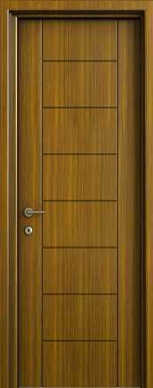 Uma porta intransigentemente poderosa e não para os fracos. Com painéis de madeira maciça ou painéis de madeira para aço, essa porta pode ser usada como porta de entrada ou interior dos quartos mais modernos da casa. Portas em Ashdod e arredores