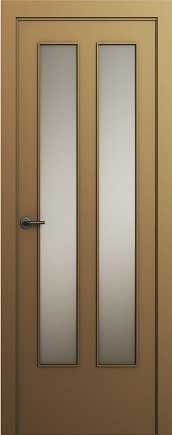 Asian style door with a combination of glass texture and solid wood doors in Ashdod and surrounding area